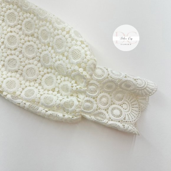 H&M Lace Blouse Size 4 - Picture 7 of 11